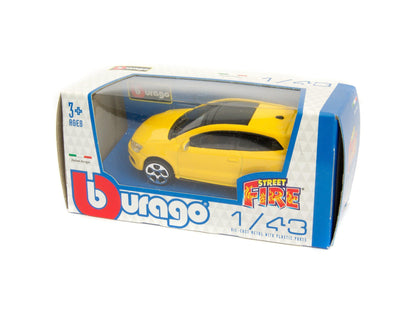 Volkswagen Polo GTi Mk5 yellow 1:43 Scale Toy Car