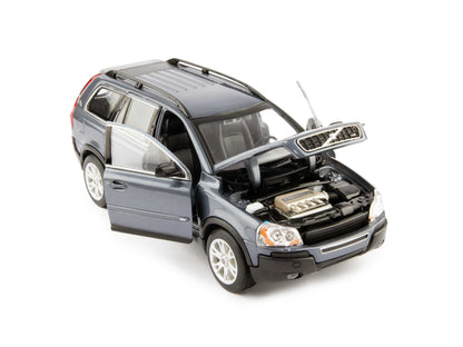 Volvo XC90 Diecast Model Car grey - 1:24 Scale-Welly-Diecast Model Centre