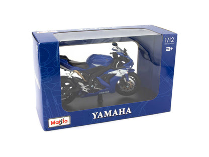 Yamaha YZF-R1 2006 blue 1:12 Scale Motorcycle Model