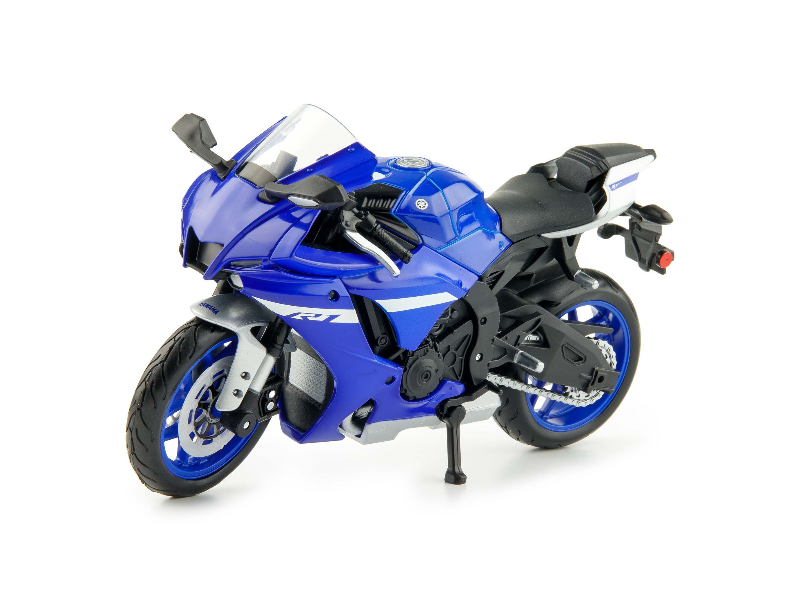 Yamaha YZF-R1 2021 blue 1:12 Scale Motorcycle Model