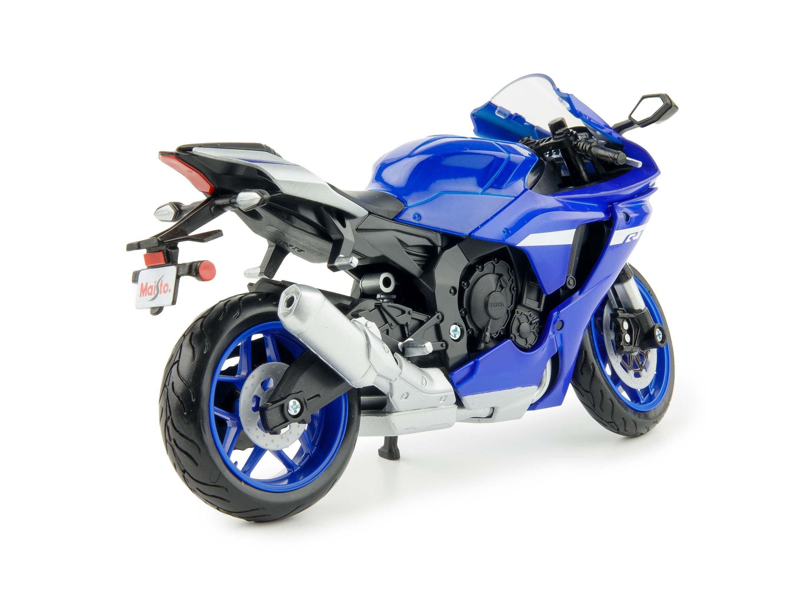 Yamaha YZF-R1 2021 blue 1:12 Scale Motorcycle Model