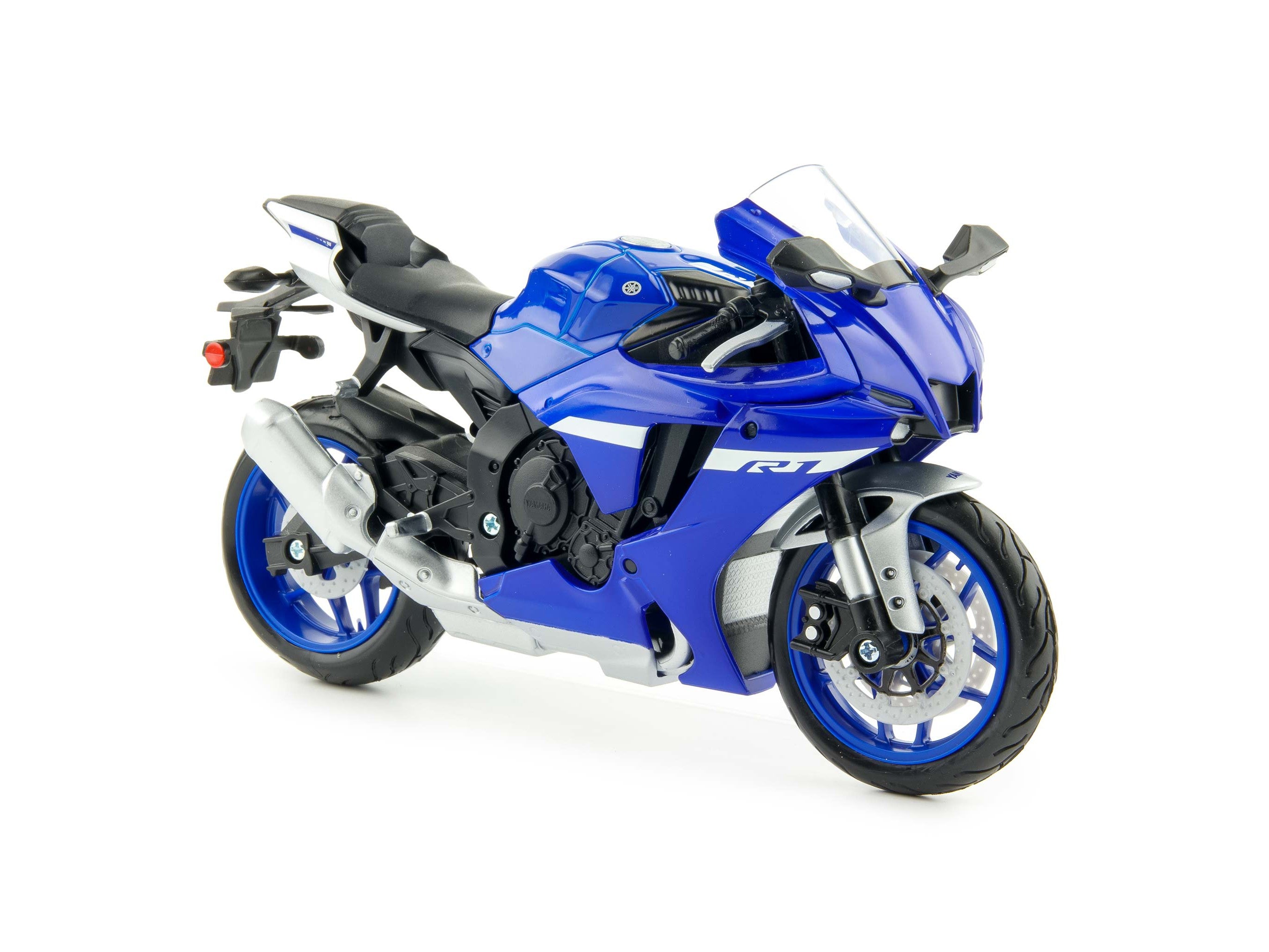 Yamaha YZF-R1 2021 blue 1:12 Scale Motorcycle Model