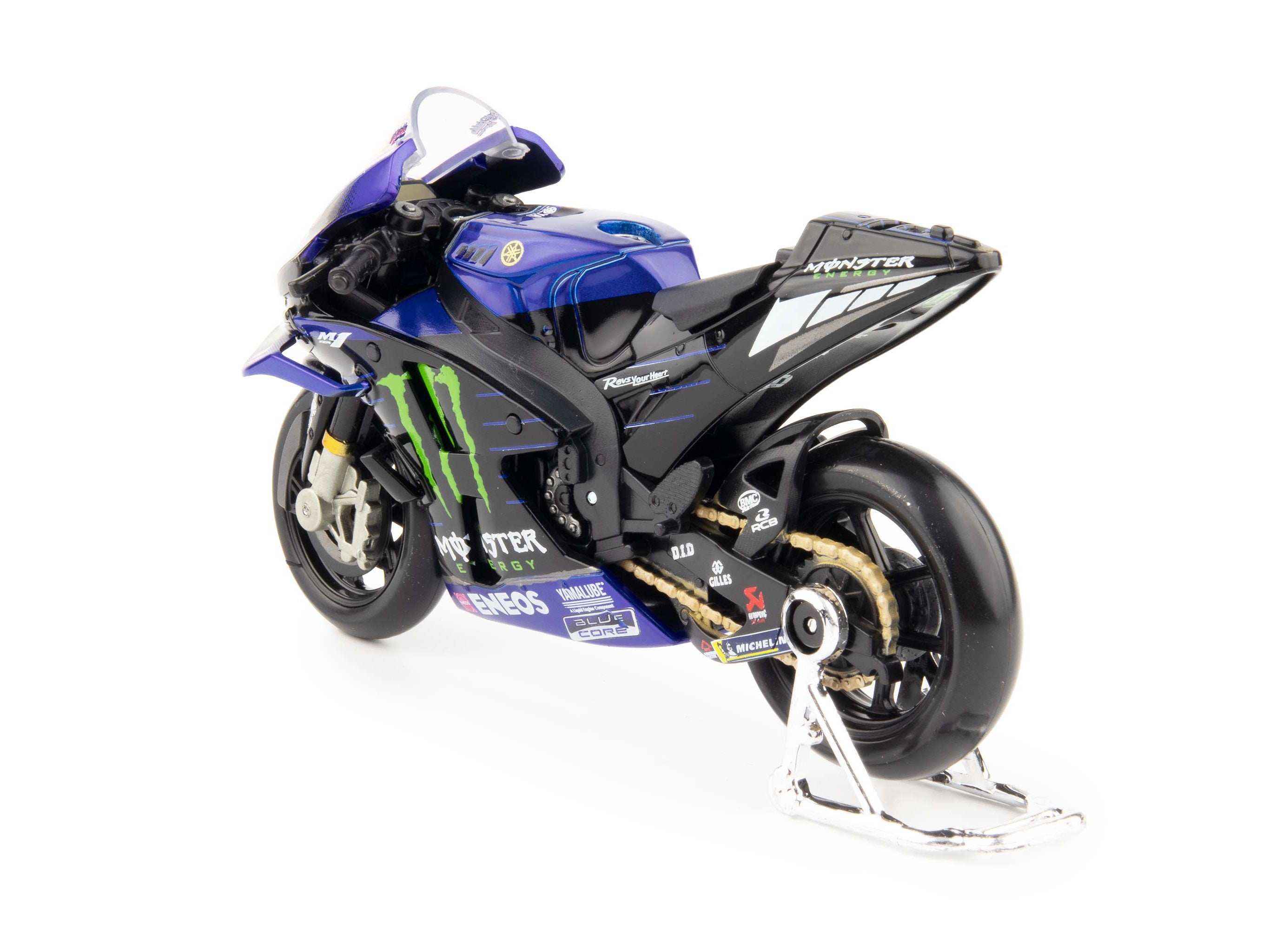 Yamaha YZR-M1 Monster #20 MotoGP 2021 Quartararo - 1:18 Scale Diecast Model Motorcycle-Maisto-Diecast Model Centre