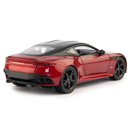 Aston Martin DBS Superleggera Diecast Model Car red - 1:24 Scale-Welly-Diecast Model Centre