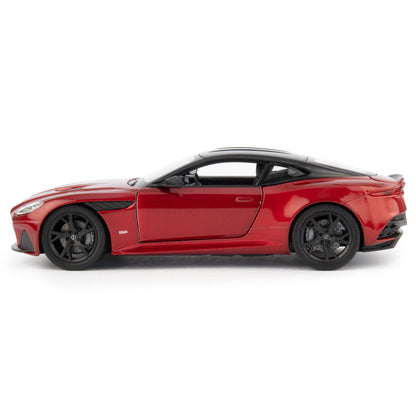 Aston Martin DBS Superleggera Diecast Model Car red - 1:24 Scale-Welly-Diecast Model Centre