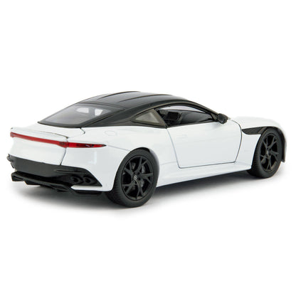 Aston Martin DBS Superleggera Diecast Model Car white - 1:24 Scale-Welly-Diecast Model Centre