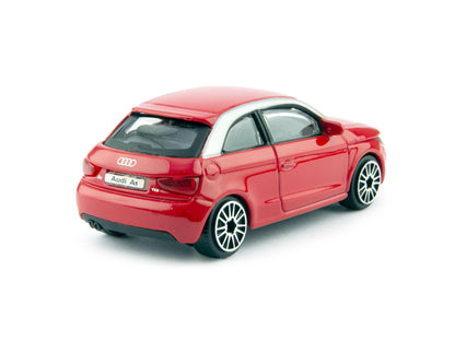 Audi A1 Diecast Toy Car 2010 red - 1:43 Scale-Bburago-Diecast Model Centre