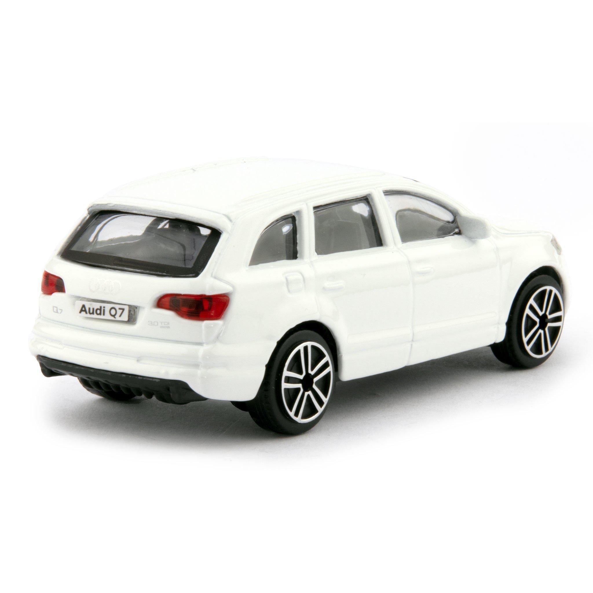 Audi Q7 Diecast Toy Car 2011 white - 1:43 Scale-Bburago-Diecast Model Centre