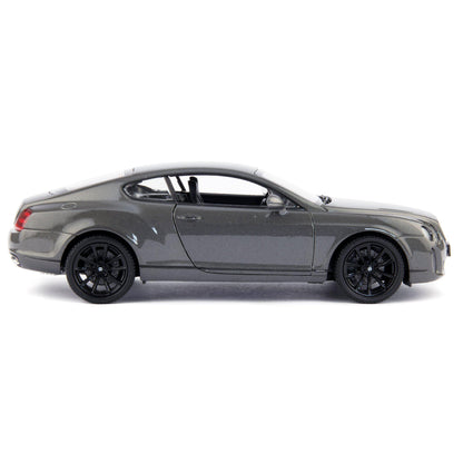 Bentley Continental Supersports Diecast Model Car grey - 1:24 Scale-Welly-Diecast Model Centre