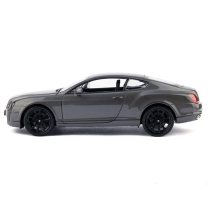 Bentley Continental Supersports Diecast Model Car grey - 1:24 Scale-Welly-Diecast Model Centre