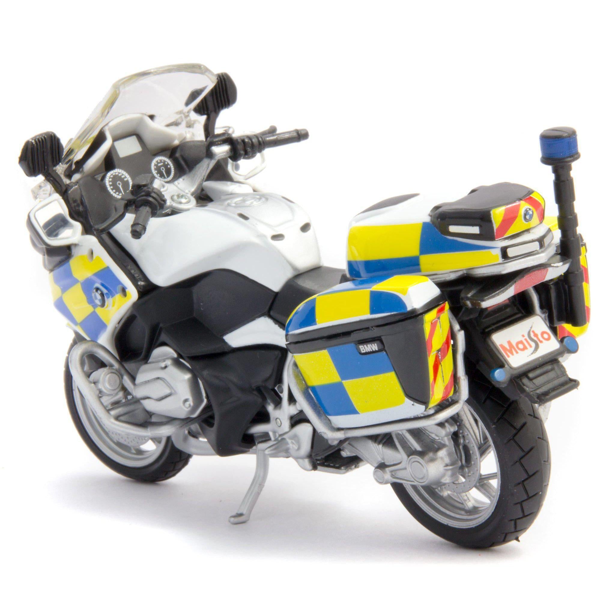 BMW R 1200 RT Police - 1:18 Scale Diecast Model Motorcycle