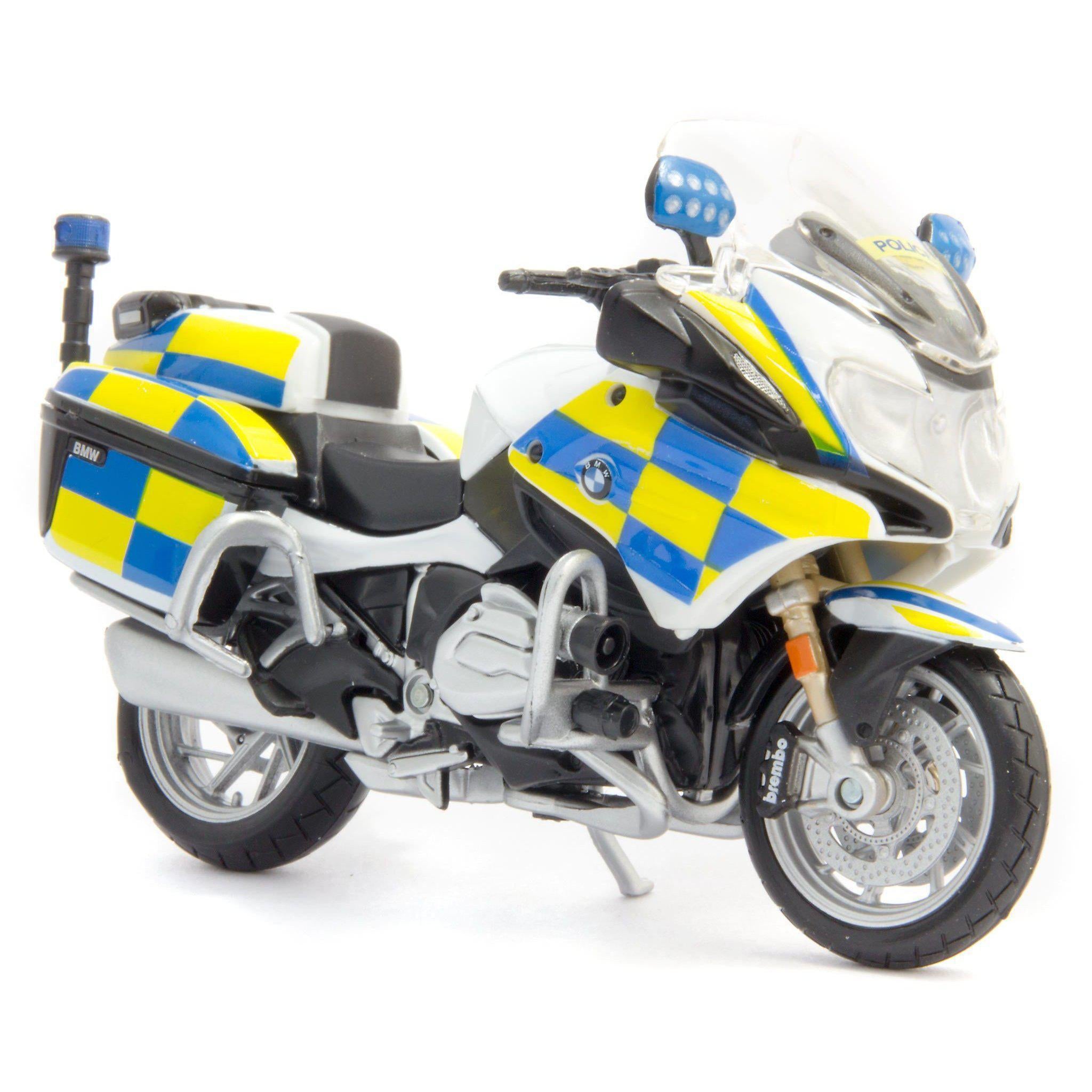 BMW R 1200 RT Diecast Model Motorcycle Police - 1:18 Scale-Maisto-Diecast Model Centre