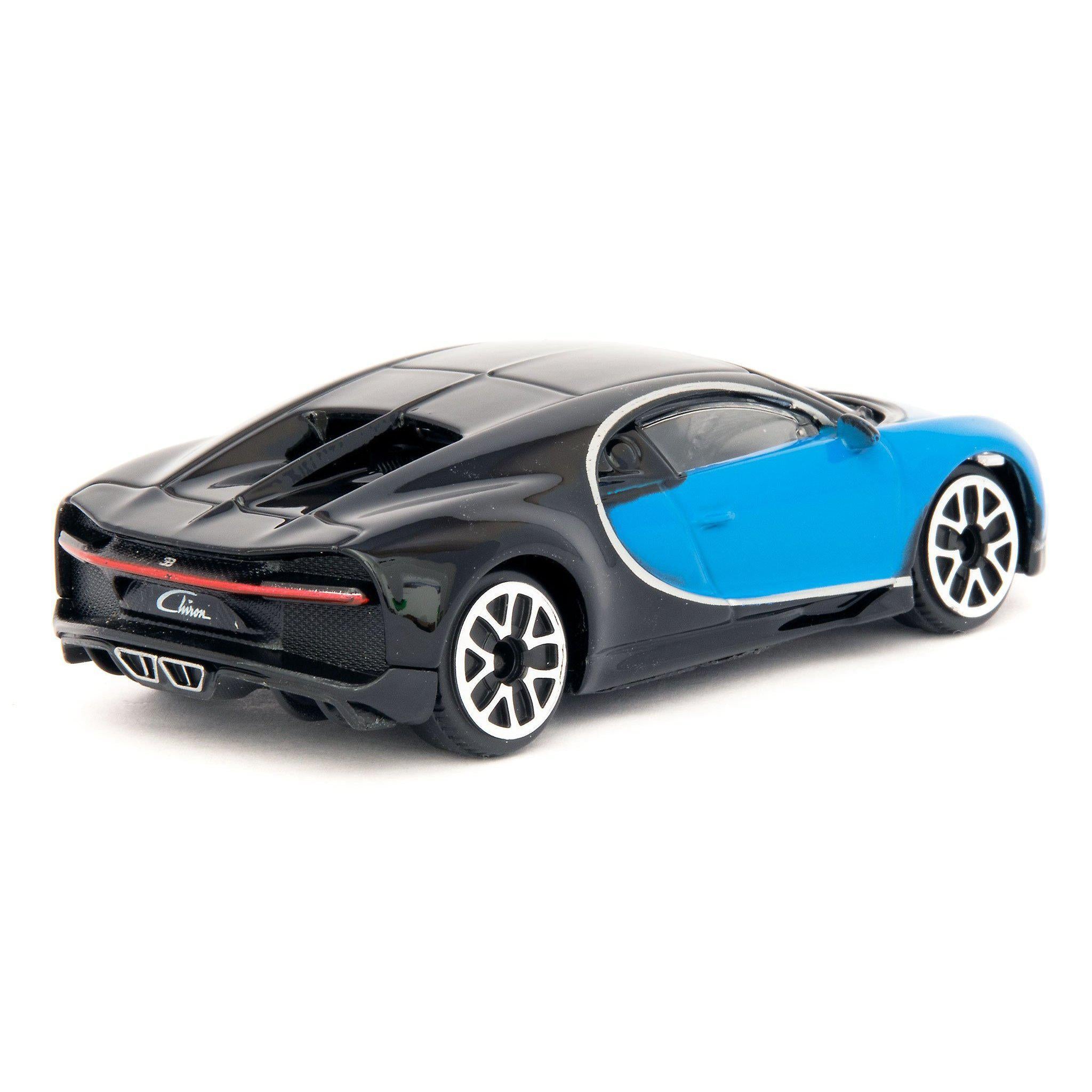 Bugatti Chiron Diecast Toy Car blue - 1:43 Scale-Bburago-Diecast Model Centre