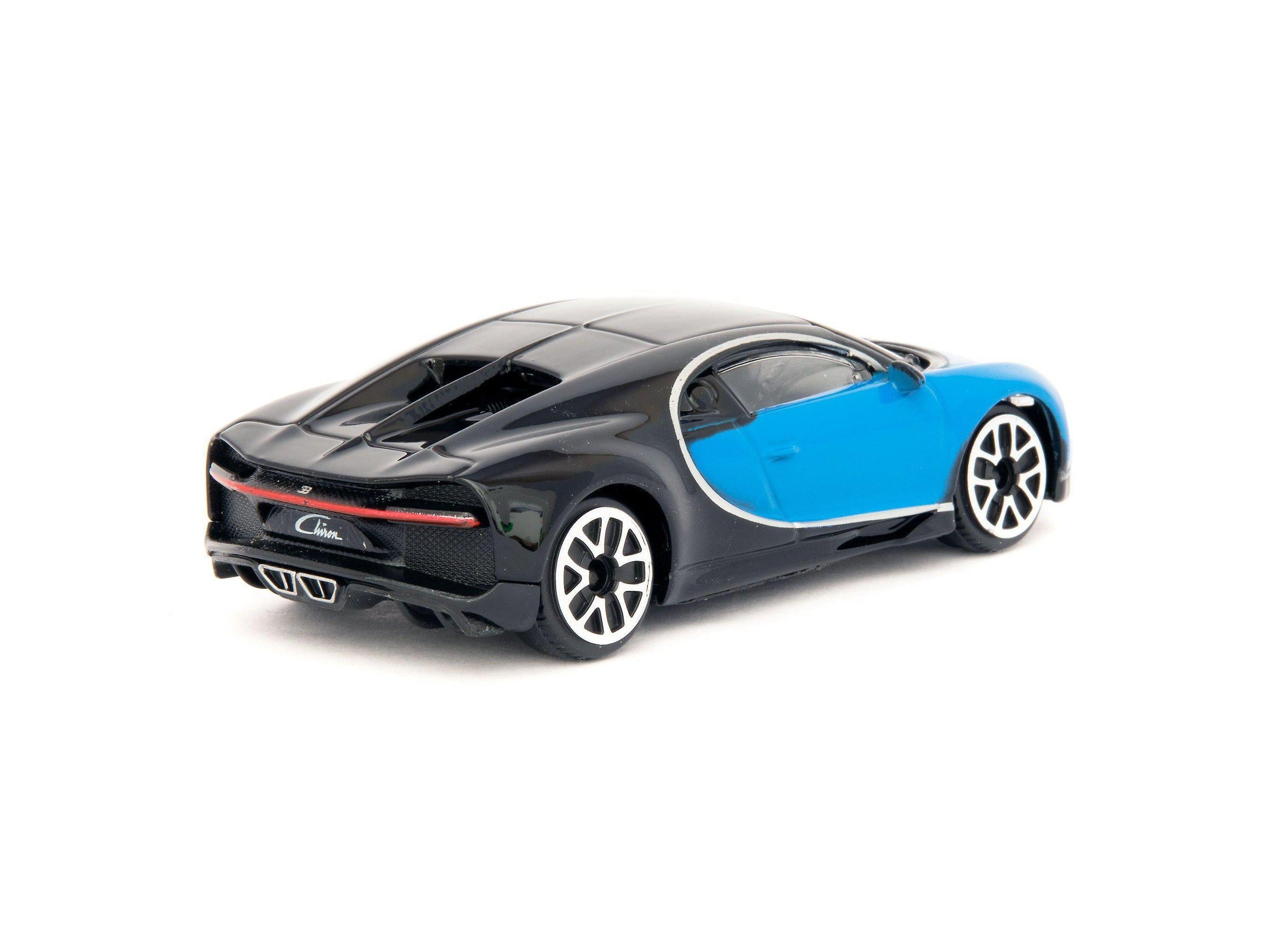 Bugatti Chiron Diecast Toy Car blue - 1:43 Scale-Bburago-Diecast Model Centre