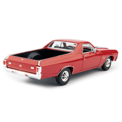 Chevrolet El Camino SS Diecast Model Pickup 1970 red - 1:24 Scale-Motormax-Diecast Model Centre