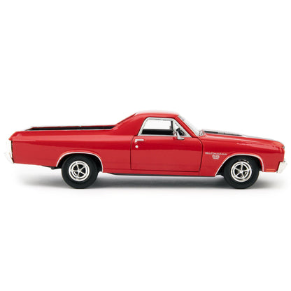 Chevrolet El Camino SS Diecast Model Pickup 1970 red - 1:24 Scale-Motormax-Diecast Model Centre