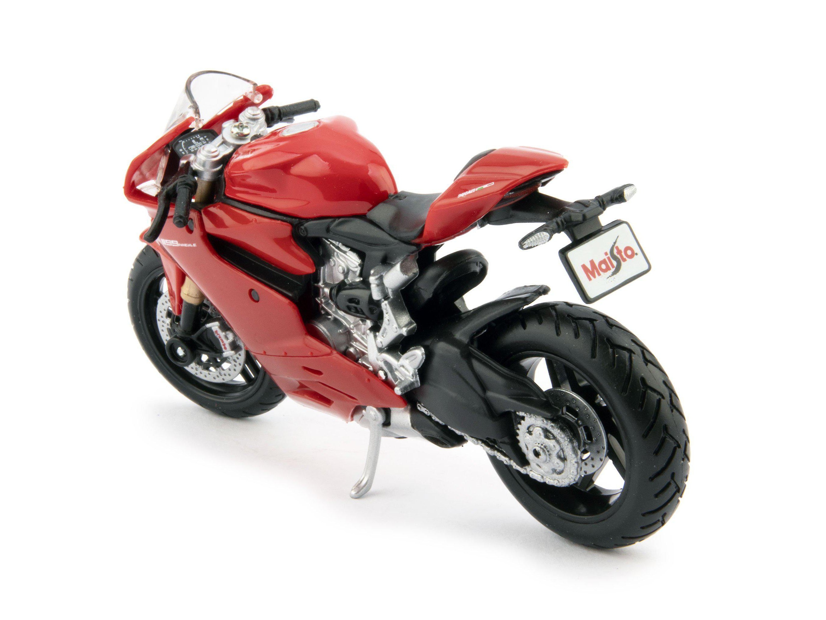 Ducati 1199 Panigale Diecast Model Motorcycle red - 1:18 scale-Maisto-Diecast Model Centre