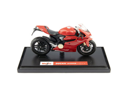 Ducati 1199 Panigale Diecast Model Motorcycle red - 1:18 scale-Maisto-Diecast Model Centre