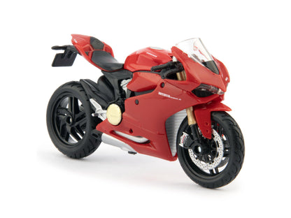 Ducati 1199 Panigale Diecast Model Motorcycle red - 1:18 scale-Maisto-Diecast Model Centre