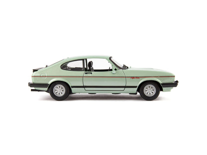 Ford Capri 2.8i Diecast Model Car 1982 green- 1:24 Scale-Bburago-Diecast Model Centre