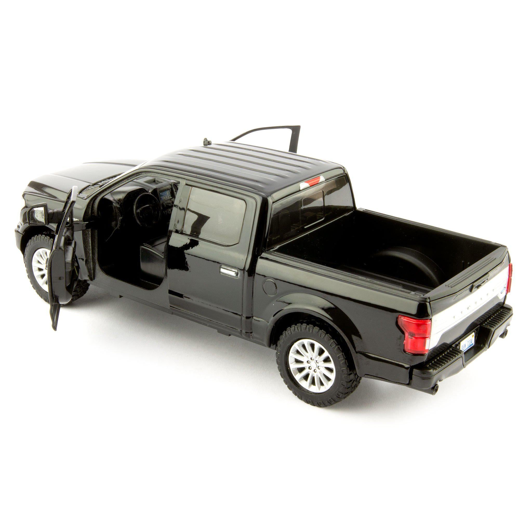 Ford F-150 Limited Diecast Toy Pickup Truck 2019 black - 1:27 Scale-Motormax-Diecast Model Centre