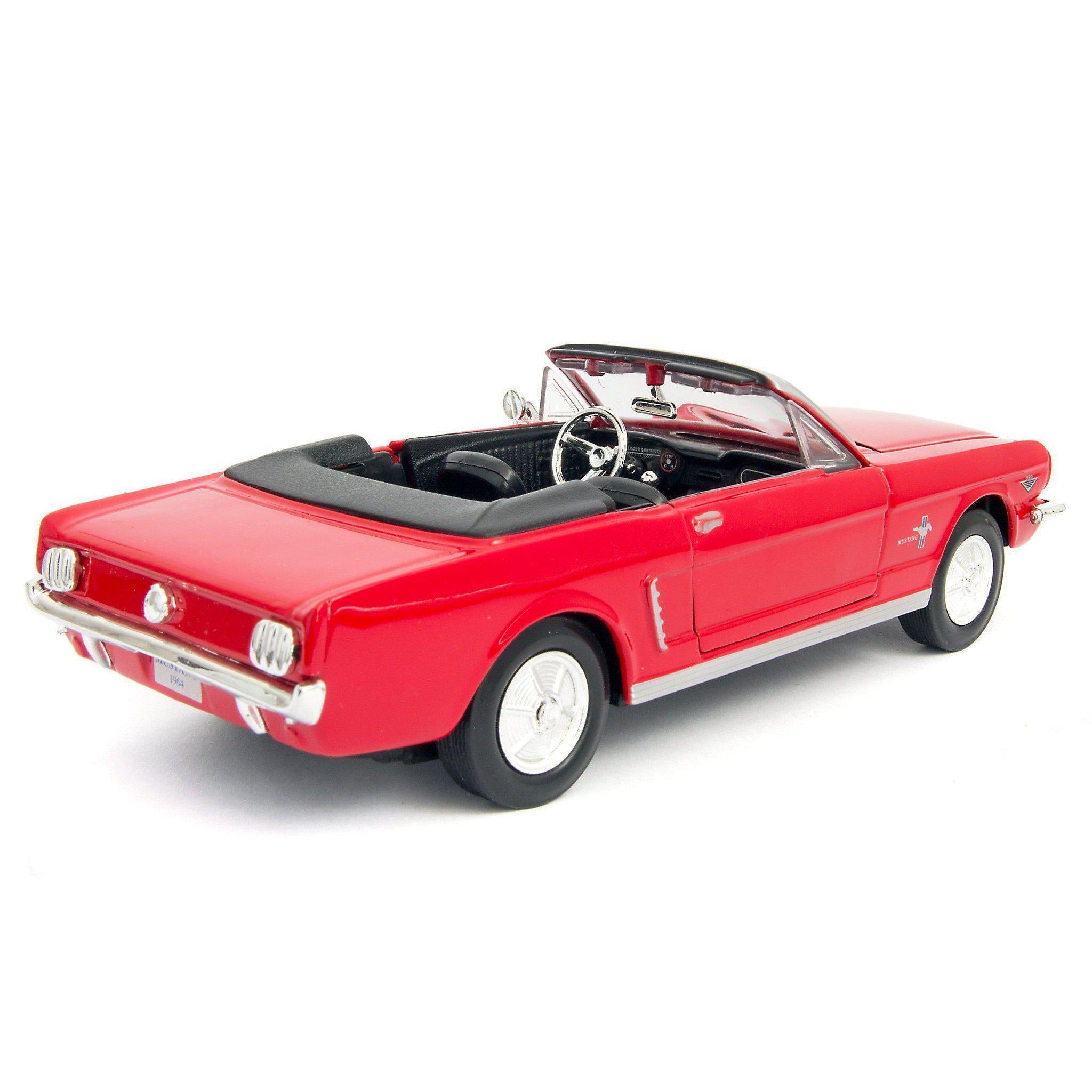 Ford Mustang Convertible Diecast Model Car 1964 - 1:24 Scale-Motormax-Diecast Model Centre