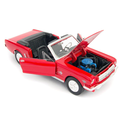 Ford Mustang Convertible Diecast Model Car 1964 - 1:24 Scale-Motormax-Diecast Model Centre