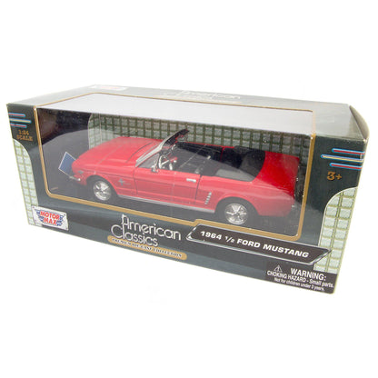 Ford Mustang Convertible Diecast Model Car 1964 - 1:24 Scale-Motormax-Diecast Model Centre