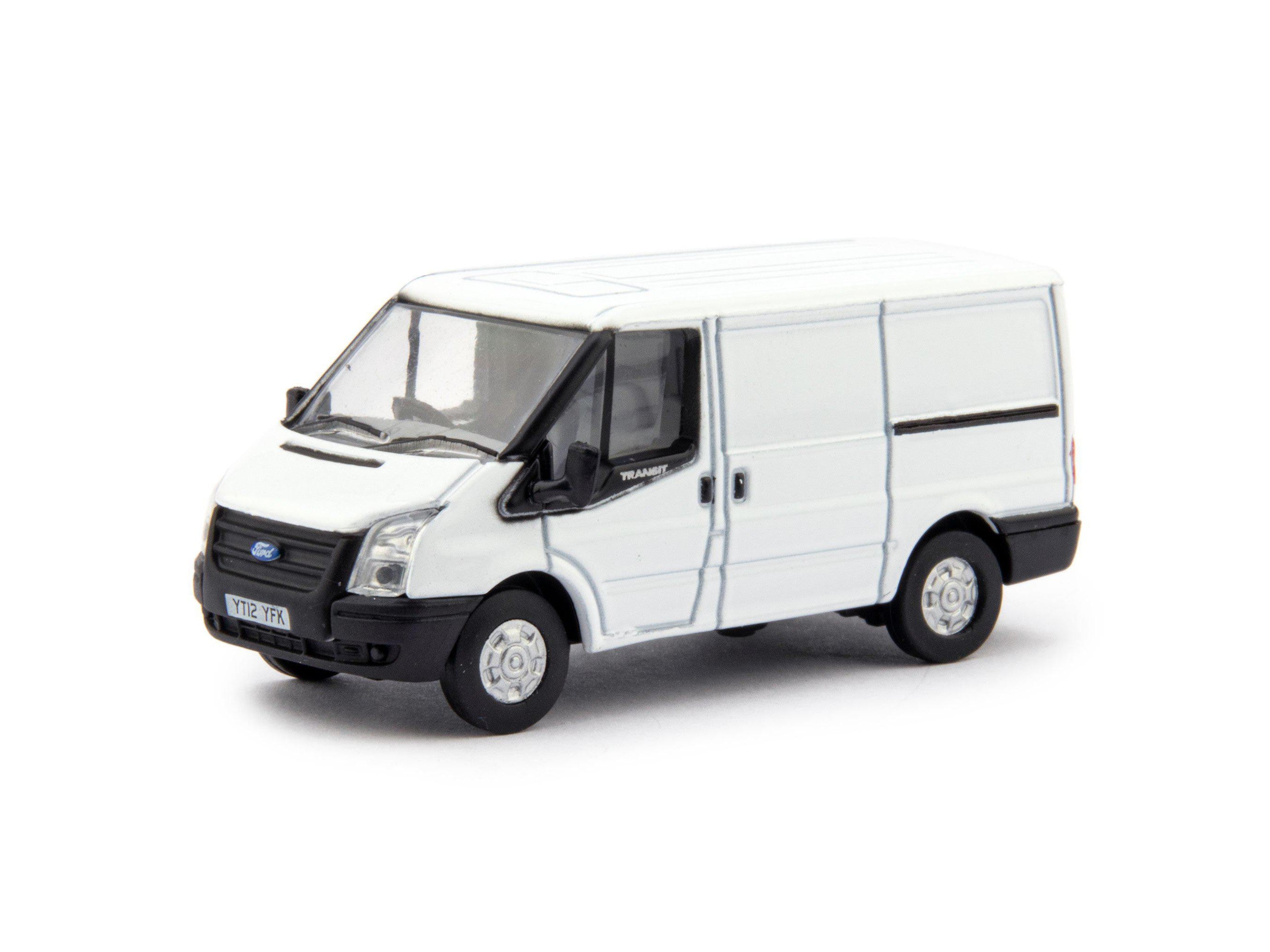 Ford Transit Mk5 SWB Low Roof Diecast Model Van white - 1:76 Scale-Oxford Diecast-Diecast Model Centre