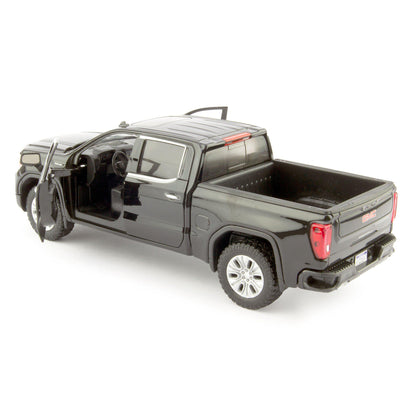 GMC Sierra 1500 Denali Diecast Toy Pickup Truck 2019 black - 1:27 Scale-Motormax-Diecast Model Centre