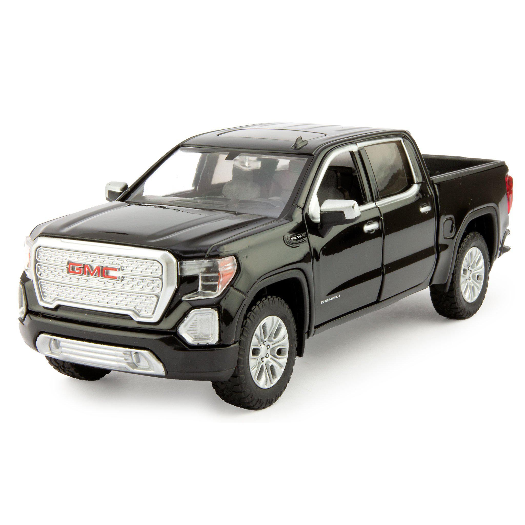 GMC Sierra 1500 Denali Diecast Toy Pickup Truck 2019 black - 1:27 Scale-Motormax-Diecast Model Centre