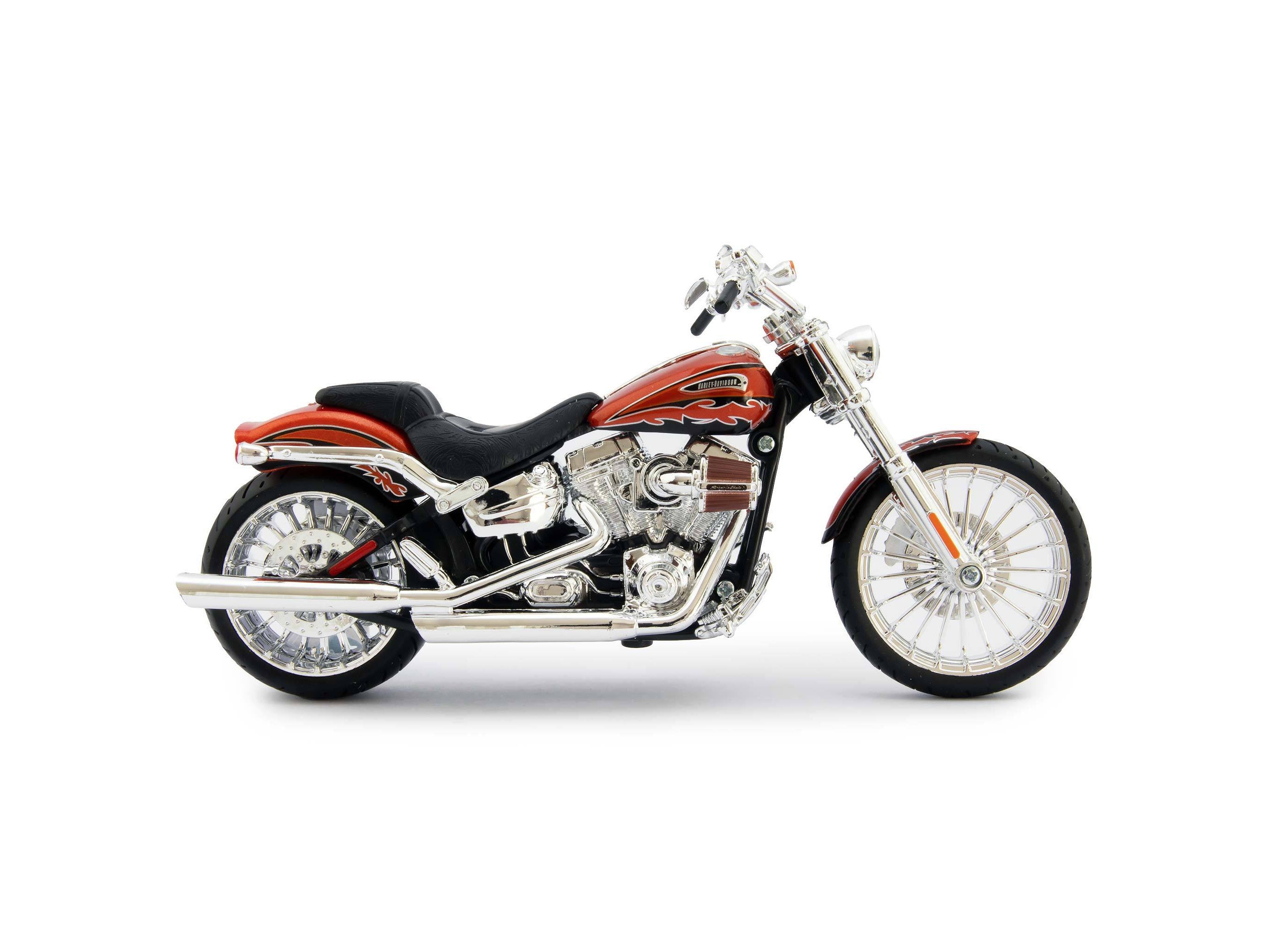 Harley-Davidson CVO Breakout Diecast Model Motorcycle 2014 red - 1:12 Scale-Maisto-Diecast Model Centre