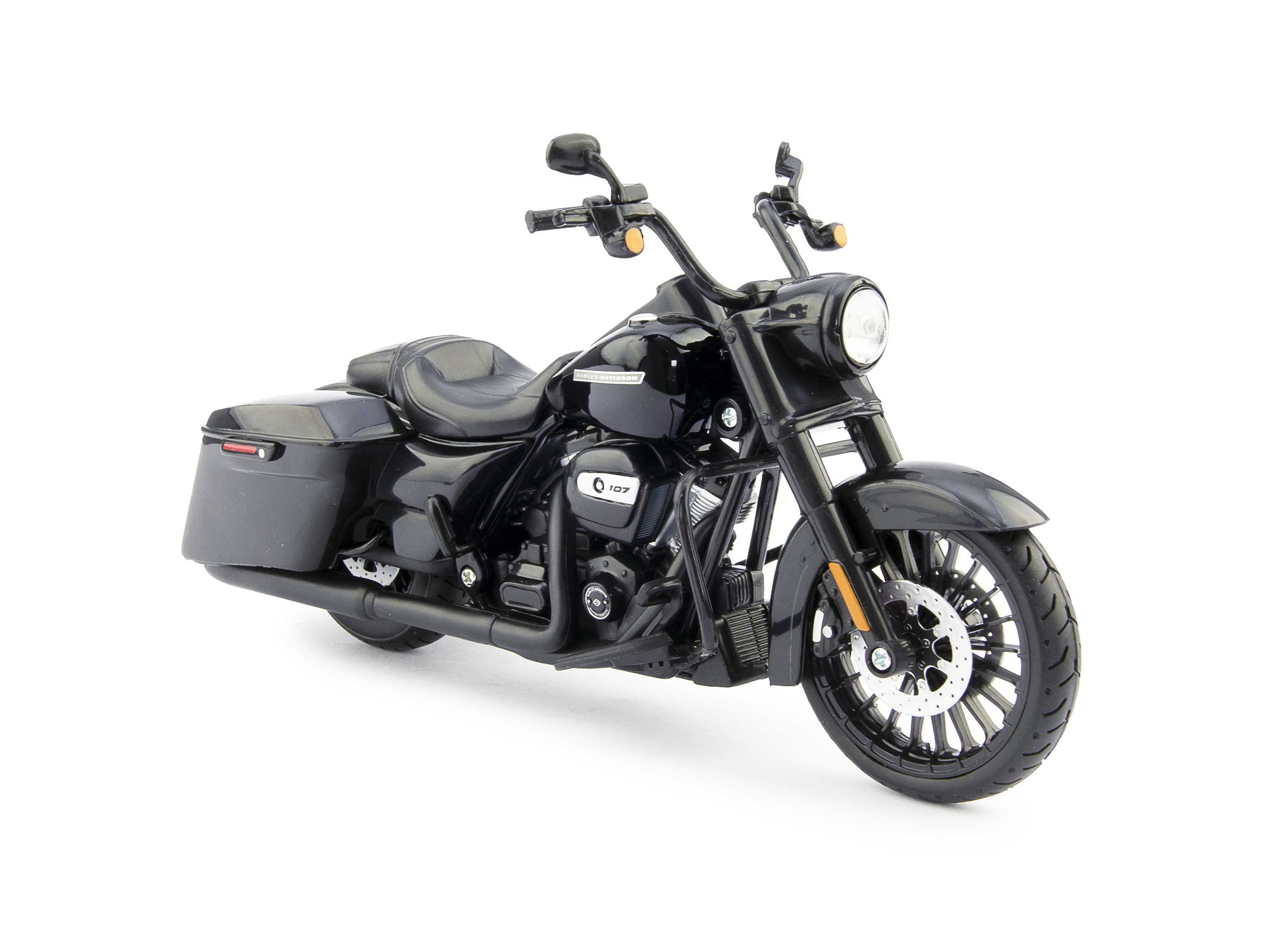 Harley-Davidson Road King Special Diecast Model Motorcycle 2017 black - 1:12 Scale-Maisto-Diecast Model Centre