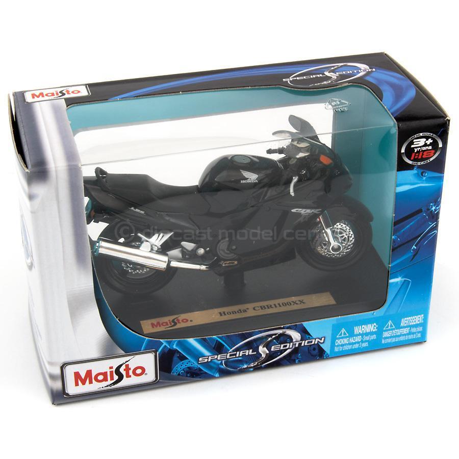 Honda CBR1100XX Super Blackbird Diecast Model Motorcycle - 1:18 Scale-Maisto-Diecast Model Centre