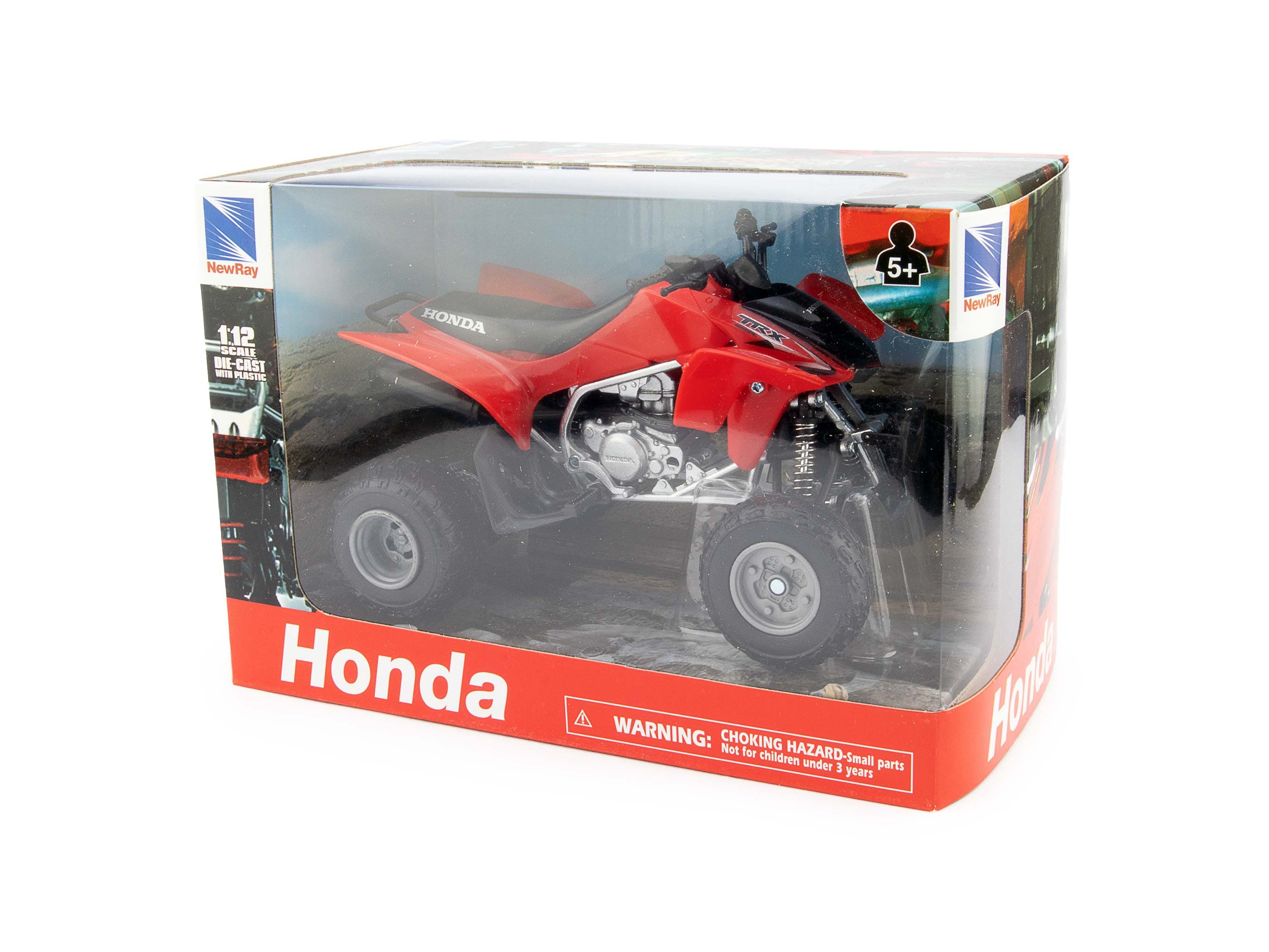 Honda TRX450R Diecast Model Quad Bike red - 1:12 Scale-NewRay-Diecast Model Centre