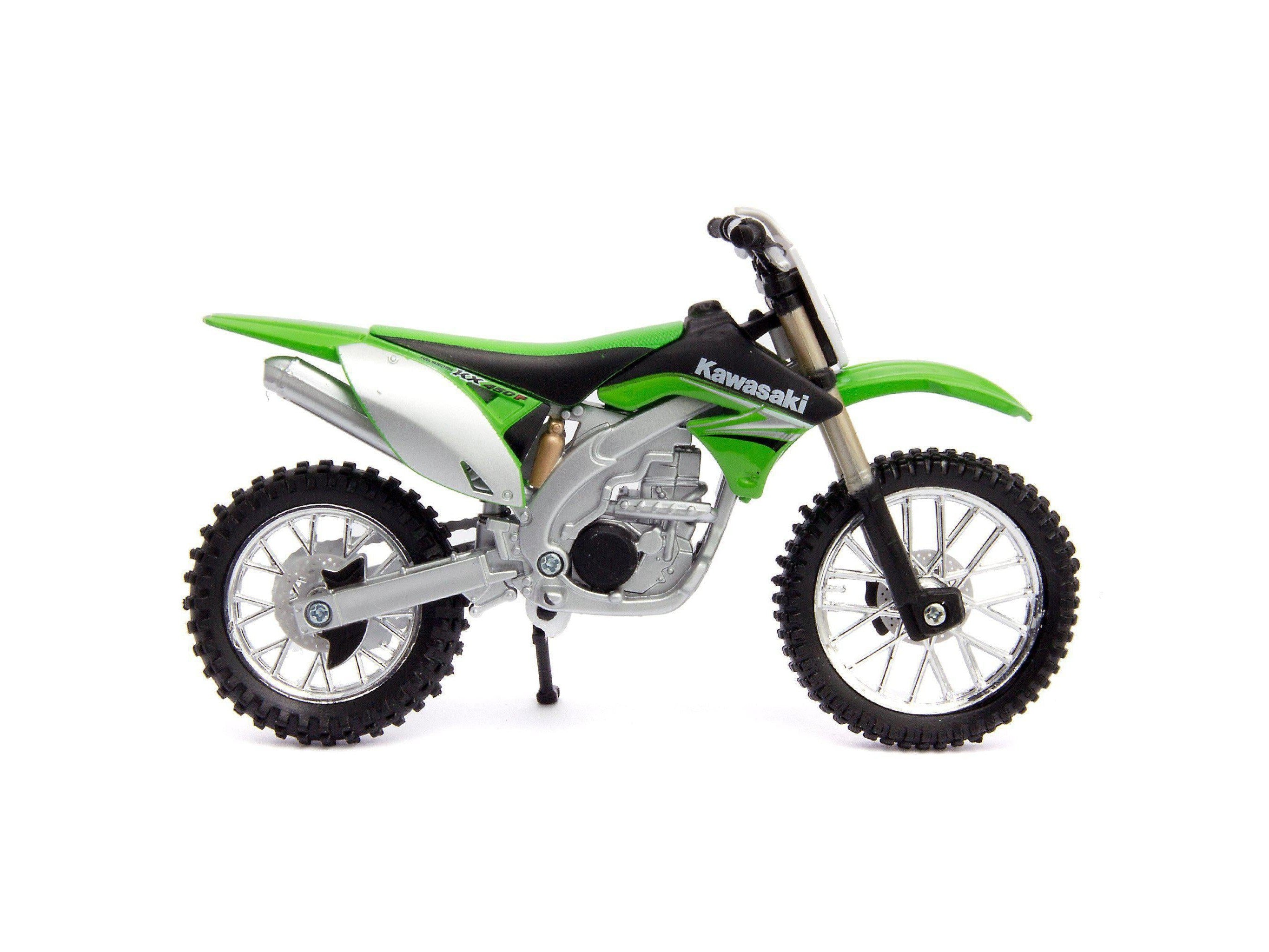 Kawasaki KX450F Diecast Model Motorcycle - 1:18 Scale-Bburago-Diecast Model Centre