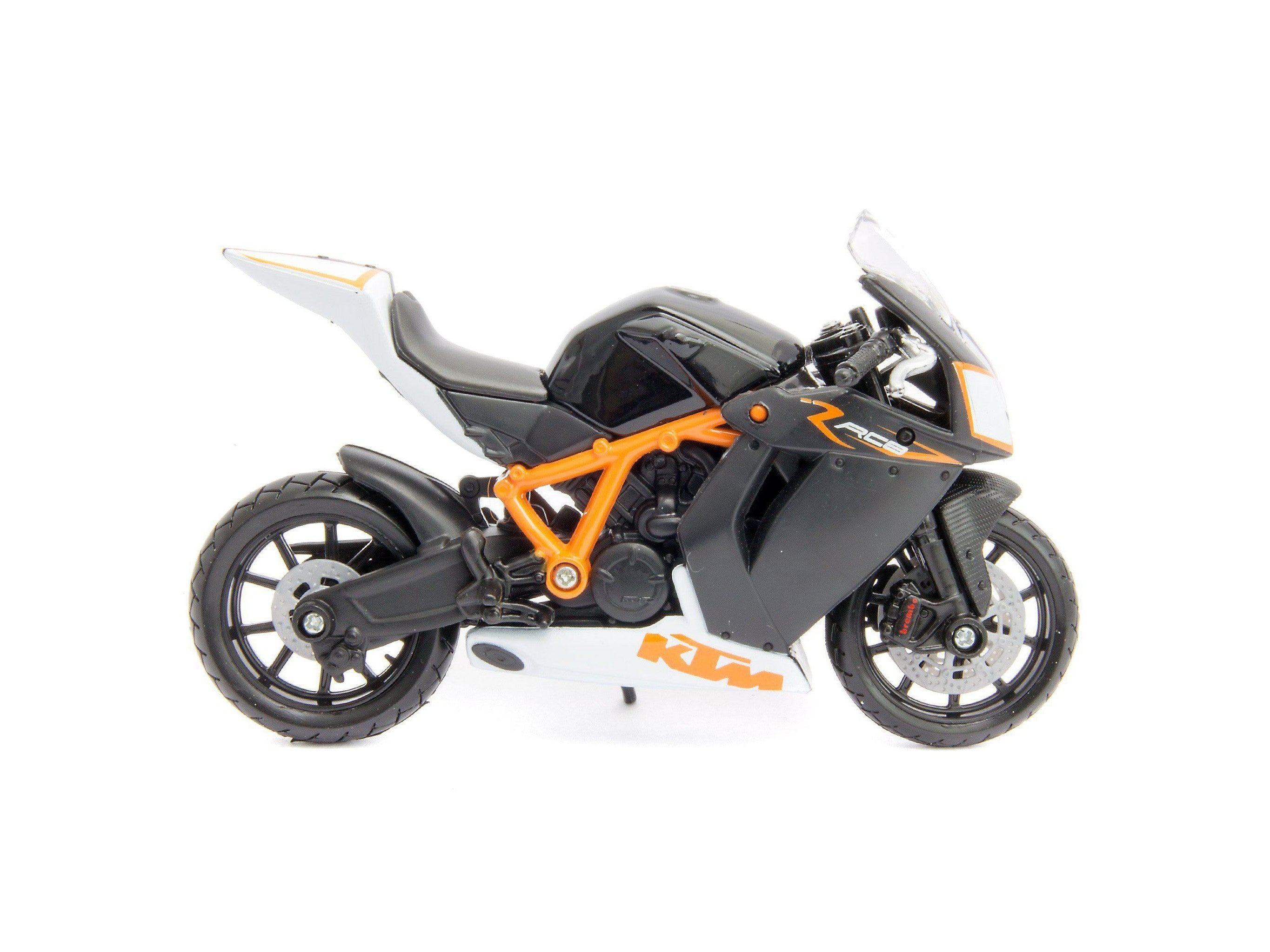 KTM 1190 RC8 R Diecast Model Motorcycle - 1:18 Scale-Bburago-Diecast Model Centre