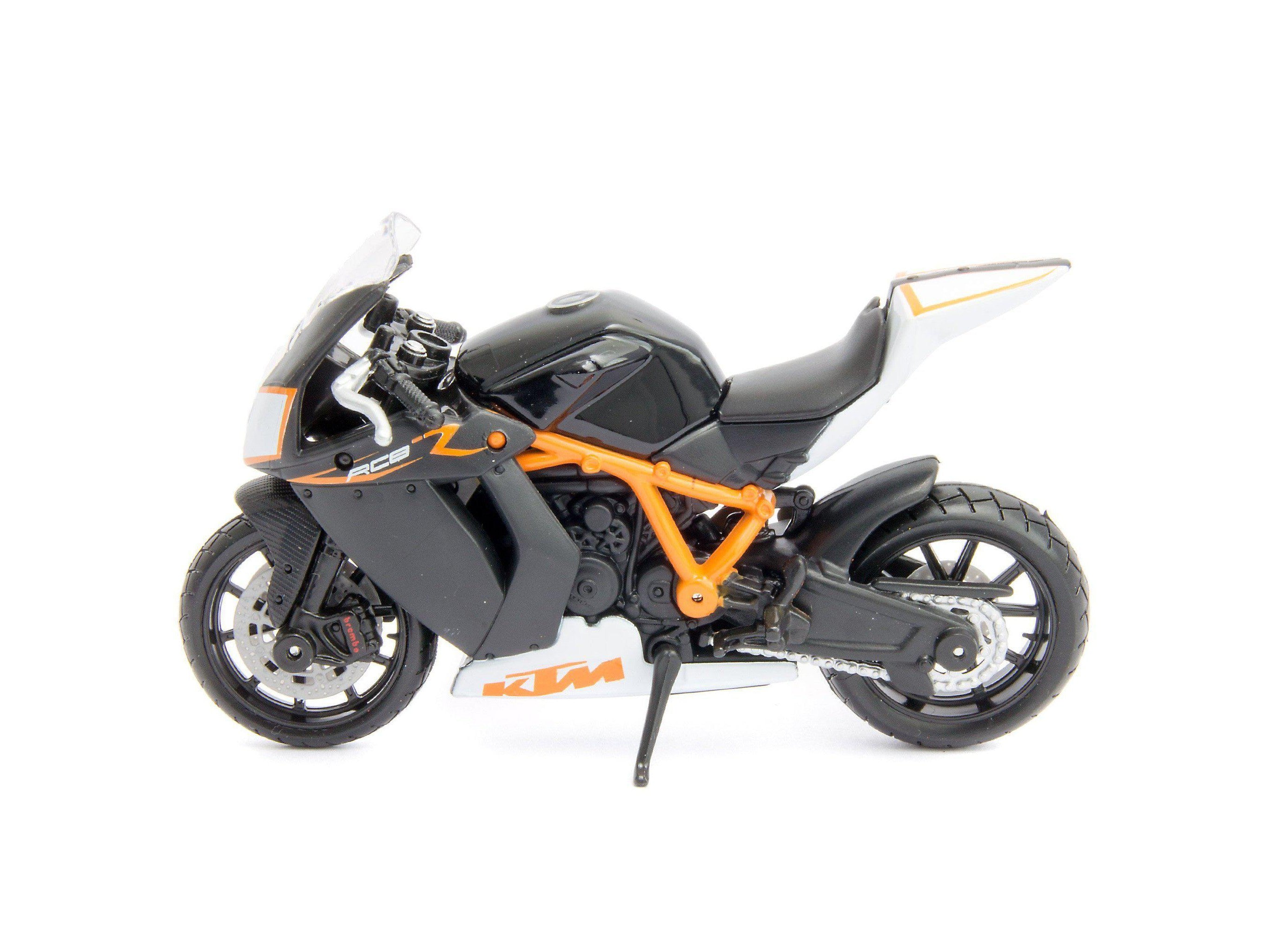 KTM 1190 RC8 R Diecast Model Motorcycle - 1:18 Scale-Bburago-Diecast Model Centre