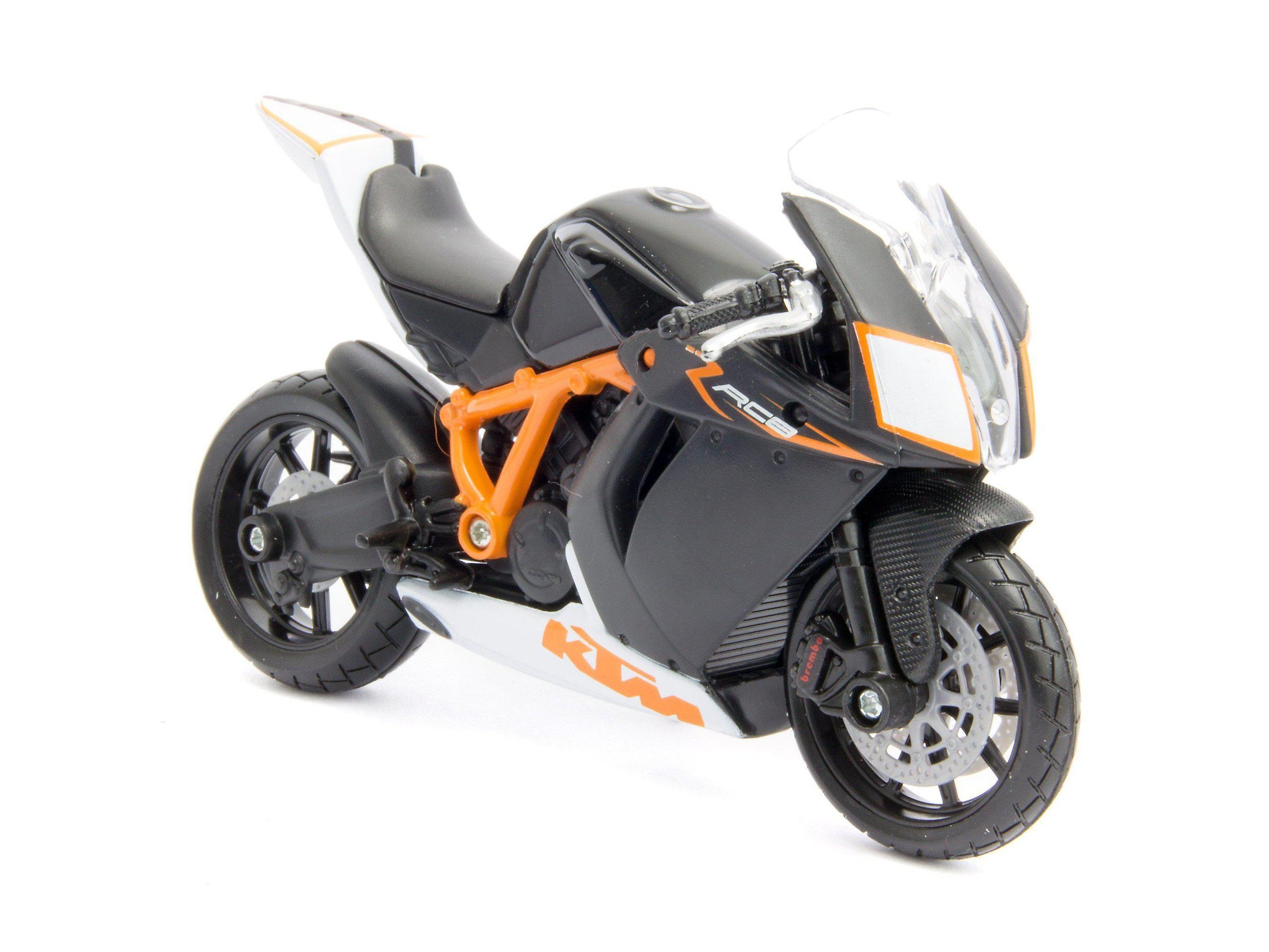 KTM 1190 RC8 R Diecast Model Motorcycle - 1:18 Scale-Bburago-Diecast Model Centre