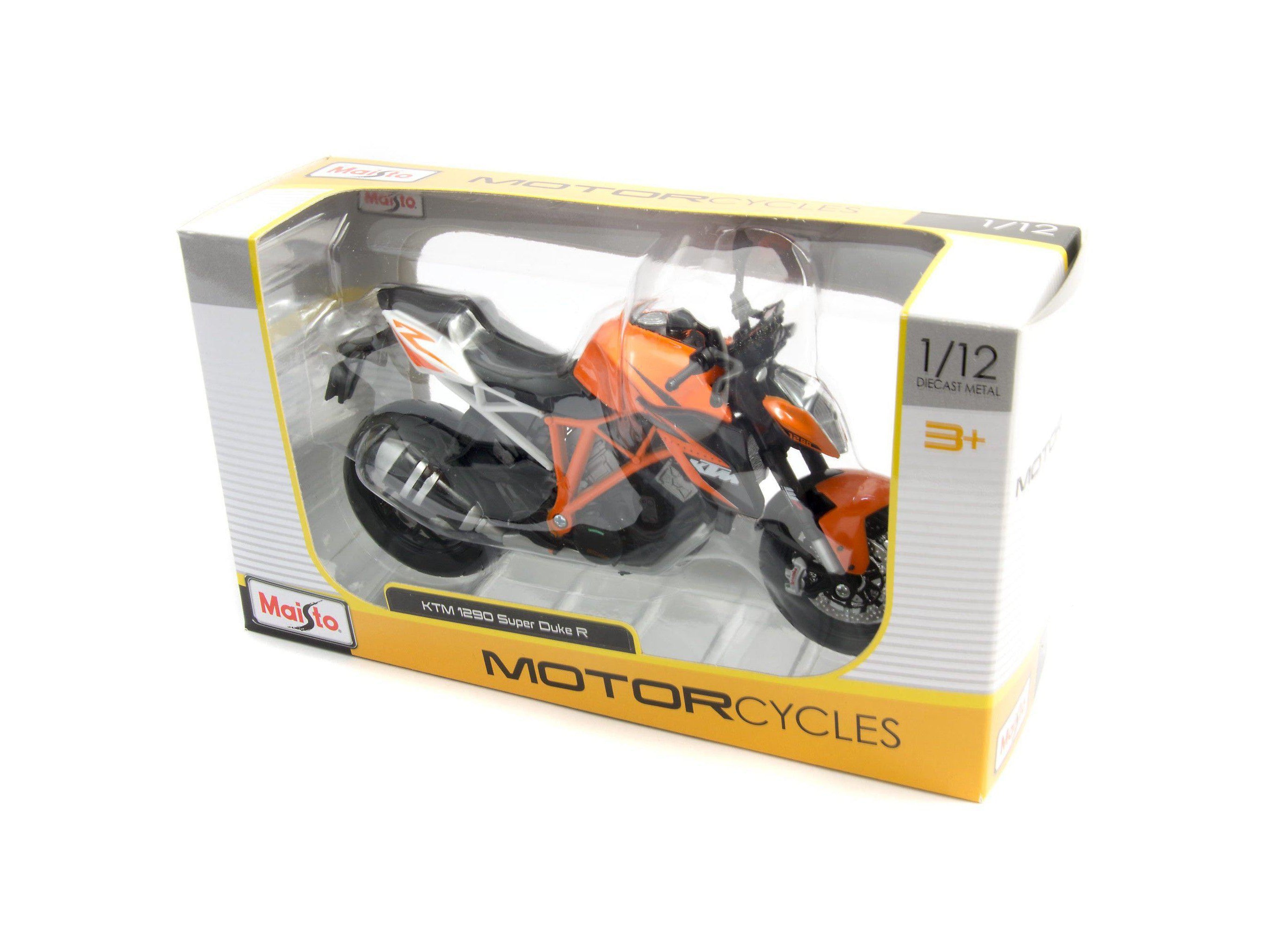 KTM 1290 Super Duke R Diecast Model Motorcycle 2014 - 1:12 Scale-Maisto-Diecast Model Centre