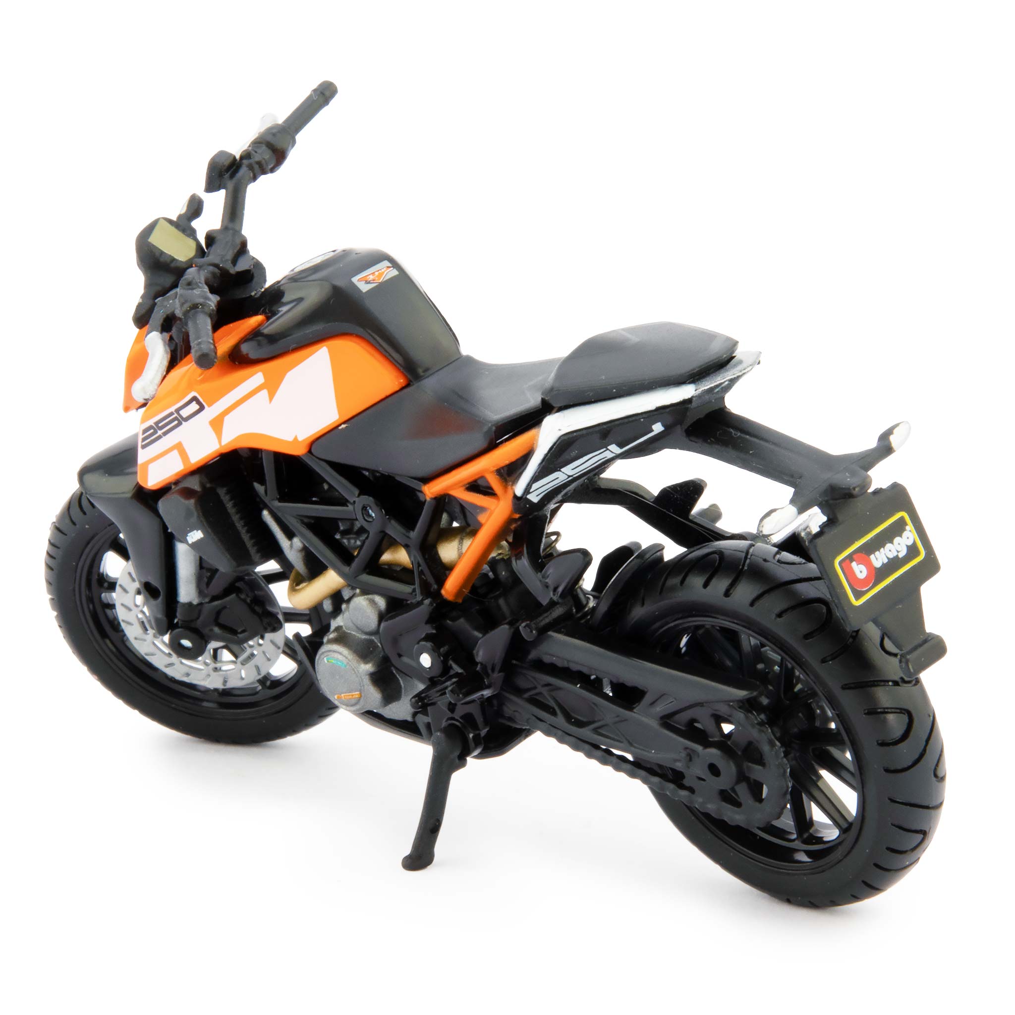 KTM 250 Duke Diecast Model Motorcycle orange - 1:18 Scale-Bburago-Diecast Model Centre