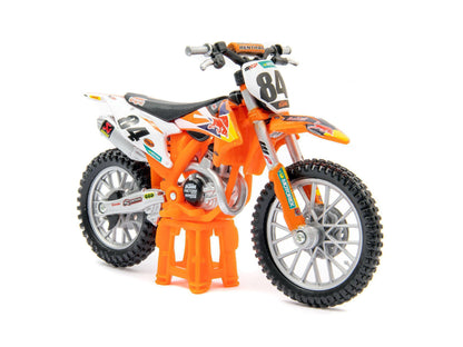 KTM 450 SX-F Factory Edition Diecast Model Motorcycle 2018 - 1:18 Scale-Bburago-Diecast Model Centre