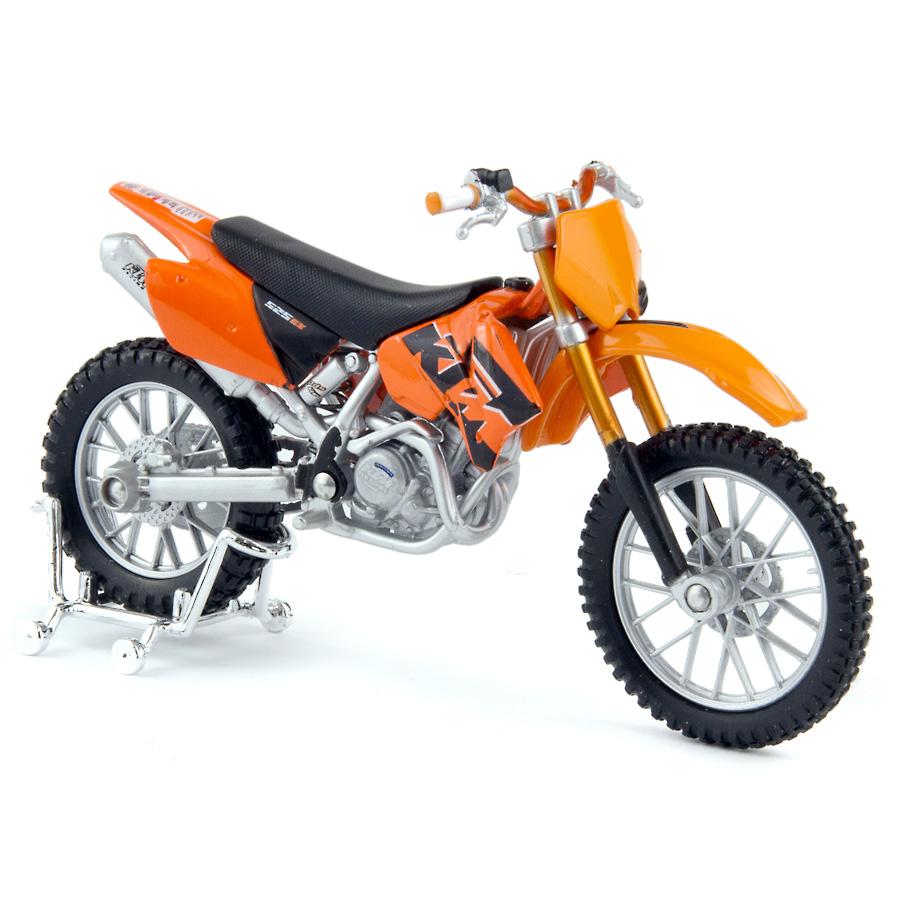 KTM 525 SX Diecast Model Motorcycle orange - 1:18 scale-Maisto-Diecast Model Centre
