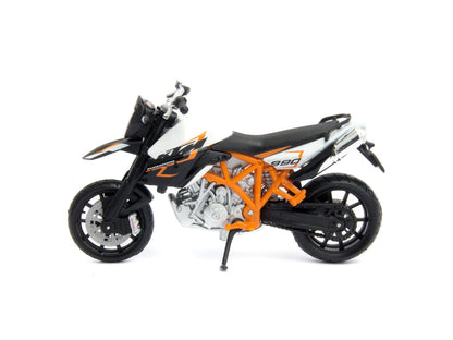 KTM 990 Supermoto R Diecast Model Motorcycle - 1:18 Scale-Bburago-Diecast Model Centre