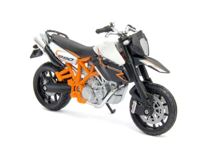 KTM 990 Supermoto R Diecast Model Motorcycle - 1:18 Scale-Bburago-Diecast Model Centre