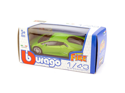 Lamborghini Huracan LP 610-4 Diecast Toy Car green - 1:43 Scale-Bburago-Diecast Model Centre