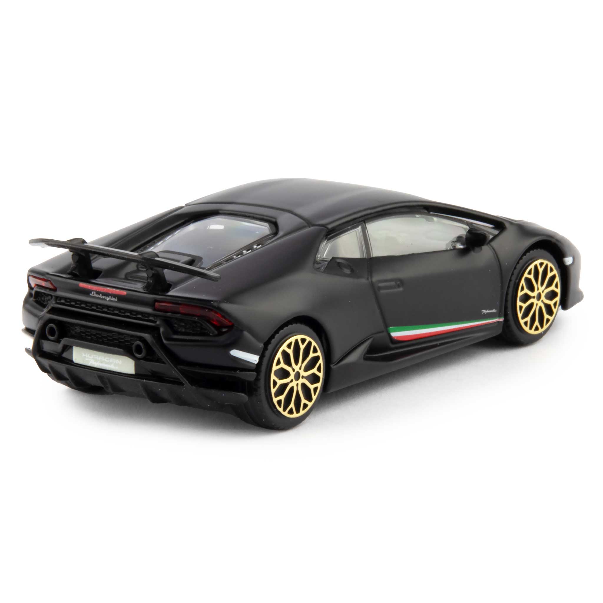 Lamborghini Huracan Performante Diecast Toy Car black - 1:43 Scale-Bburago-Diecast Model Centre