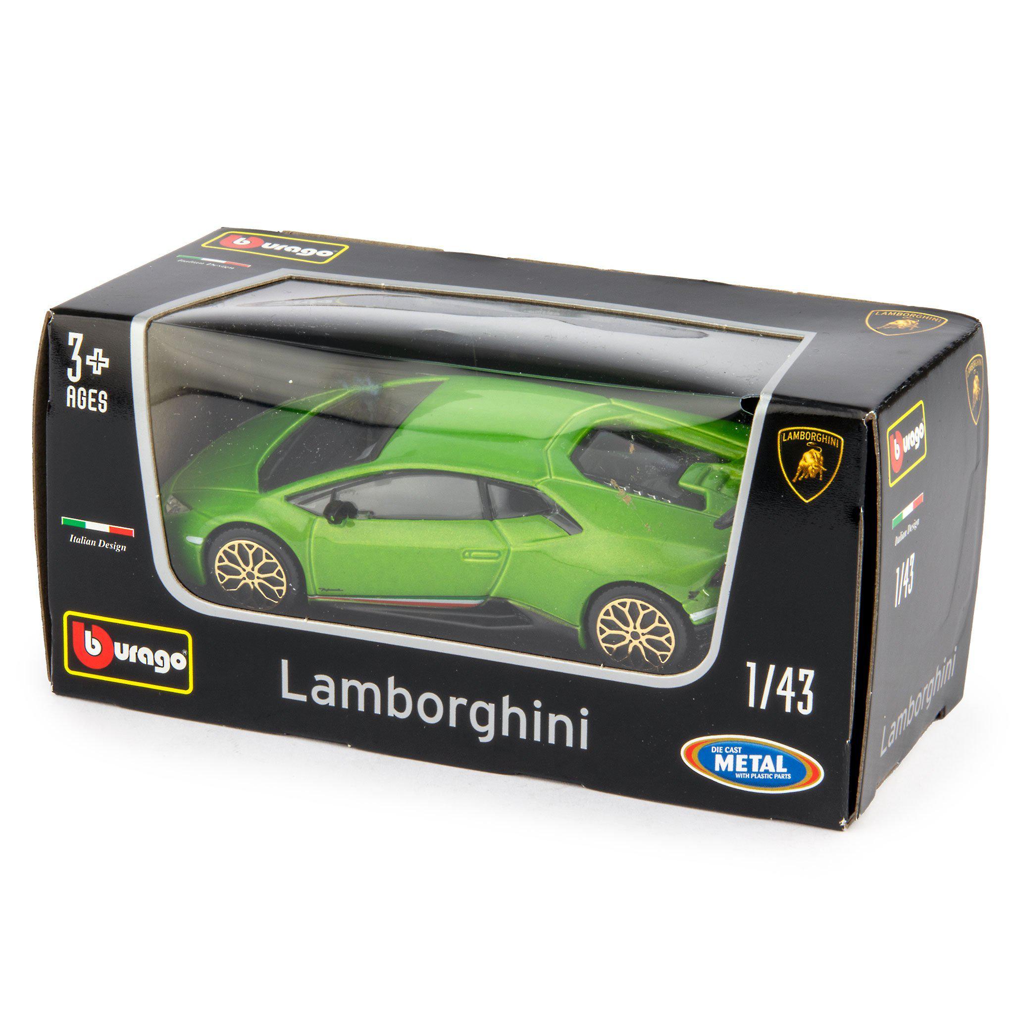 Lamborghini Huracan Performante Diecast Toy Car green - 1:43 Scale-Bburago-Diecast Model Centre