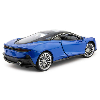 McLaren GT Diecast Model Car blue - 1:24 Scale-Welly-Diecast Model Centre