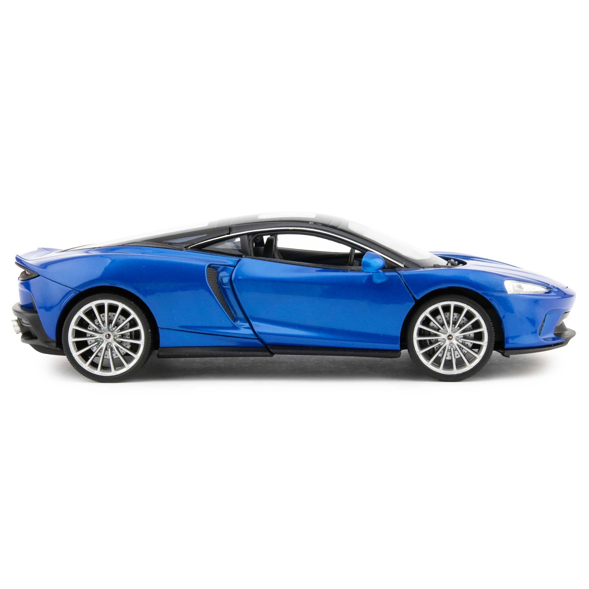 McLaren GT Diecast Model Car blue - 1:24 Scale-Welly-Diecast Model Centre